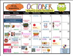 October Calendar